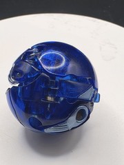 Bakugan Rubanoid Blue Aquos Translucent Gundalian Invaders DNA 620G READ!!!