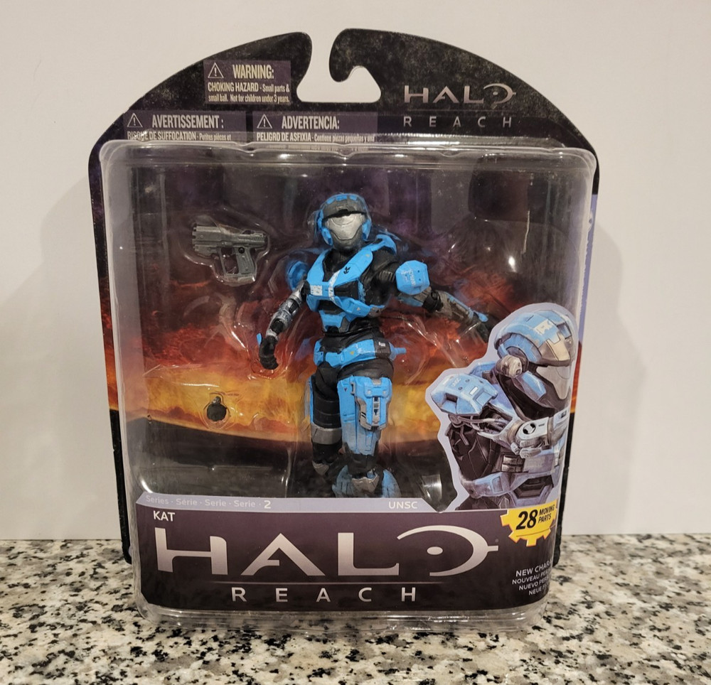 Kat Helmet ON Series 6 2012 HALO REACH McFarlane MOC NEW Sealed
