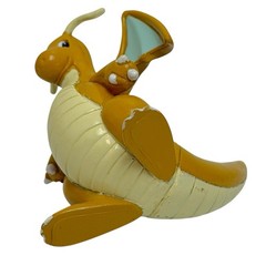 Vintage 1999 Pokemon TOMY Dragonite Mini Figure Nintendo Retro Rare 1.5”