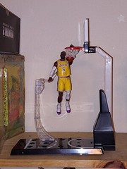 Hasbro 1/12 scale Starting Lineup NBA Basketball Hoop And Backboard MIB