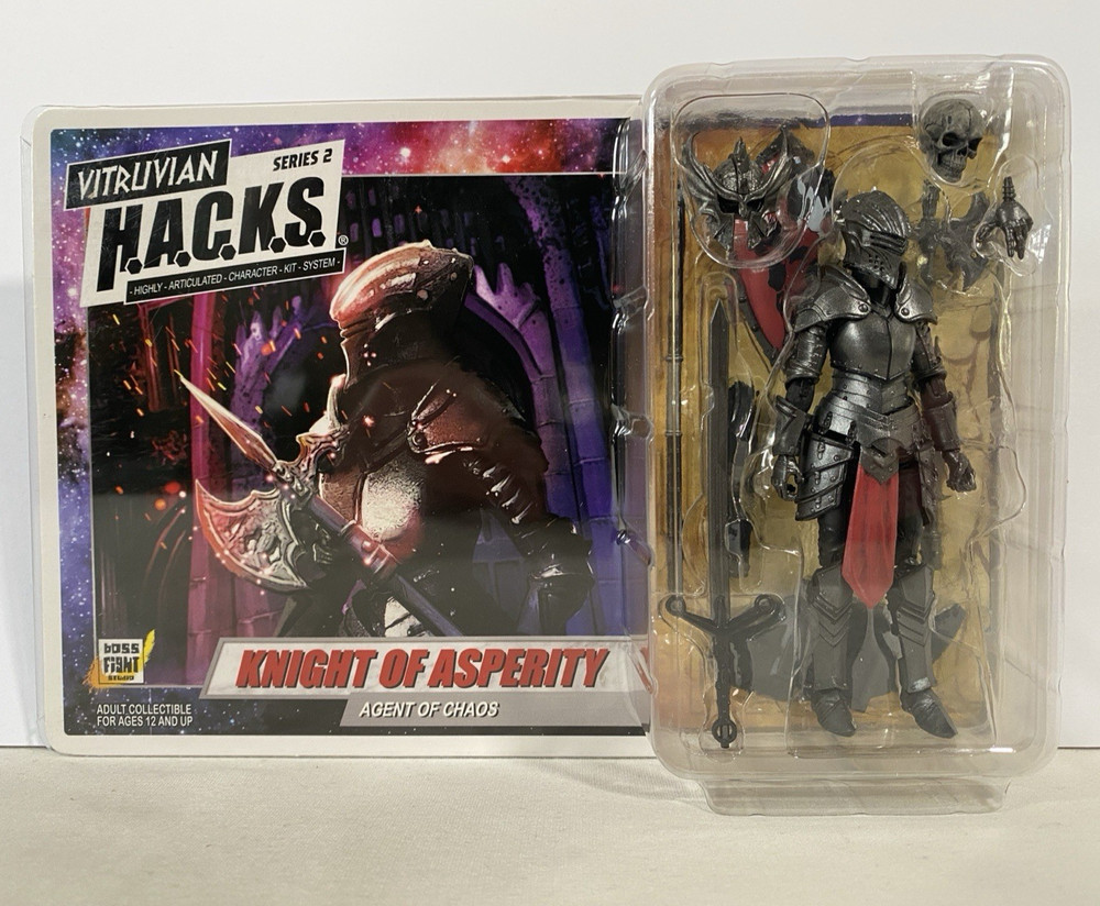 Vitruvian Hacks Knight Of Asperity Agent Of Chaos Figure H.A.C.K.S. Female