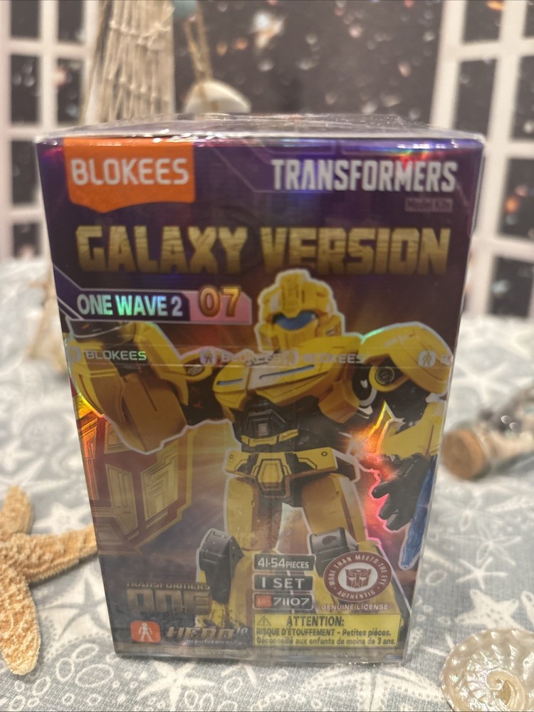 “Blokees” TRANSFORMERS Mystery Blind Box “Galaxy Version” 07 One Wave 2 (NIB)