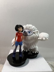 Abominable 2019 movie Snowmen & Yi Figurine plastic Figurine Cake Topper 3″ NIB