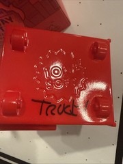 100% Soft Dumpster Fire ‘Red Hot’ Vinyl Figure NEW! Signed by Truck