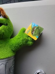 Oscar the Grouch Large 14 inch Soft Plush Stuffed Toy Licensed NEW Sesame Street