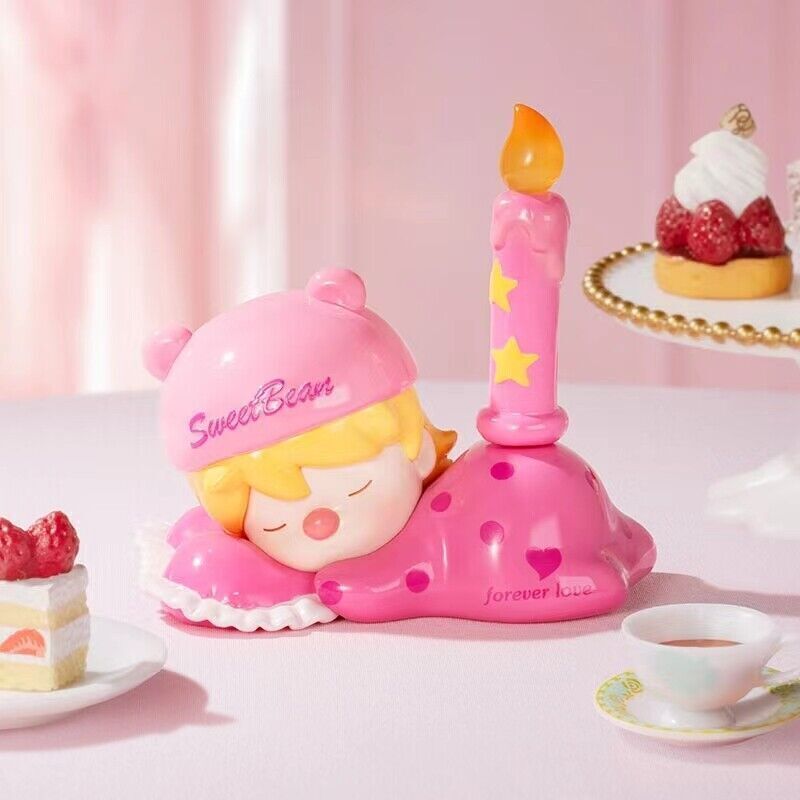 POP MART Sweet Bean Love Afternoon Tea Series Confirmed Blind Box Figure Hot Toy