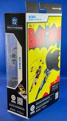 MCFARLANE DC MULTIVERSE 7″ BATMAN GOLDEN AGE CHASE RED PLATINUM FIGURE MIB RARE