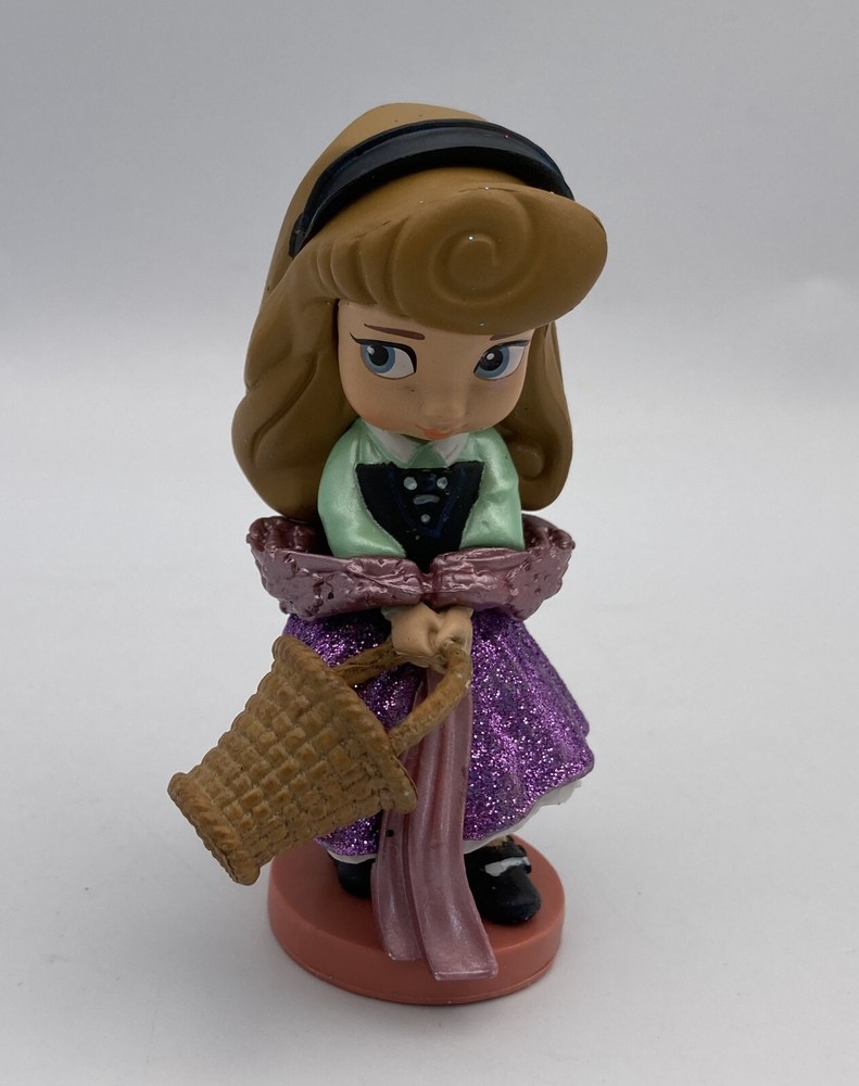 Disney Store Animator Collection Figure GLITTER AURORA Sleeping Beauty Girl