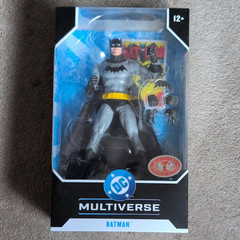 McFarlane Toys DC Multiverse Batman (Golden Age) Red Platinum GameStop Exclusive