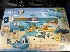 Bluey’s 3-IN-1 Transforming Plane Mega Playset Ultimate Family Trip 42 Pieces