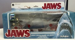 Funko ReAction Jaws Shark, Bloody Shark , Quint, Brody, Hooper NRFB 4 UNPUNCHED