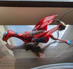 Pandora Avatar ACE Banshee Rookery RED/BLUE Interactive Puppet READ! As Is VIDEO