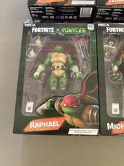 NECA TMNT FORTNITE COMPLETE SET OF 4 Raphael, Michelangelo, Leonardo, Donatello