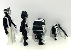 Bendy and the Ink Machine Lot of 4 Figures Striker Funko Alice Sammy Demon