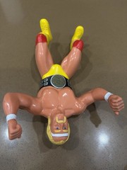 Hulk Hogan LJN WWF Action Figure 1984 Vintage Great Condition Inc . Belt