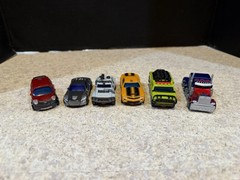 Transformers RPM Lot of 6 Optimus Prime Bumblebee Ratchet Sideways 2009
