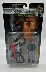 Vintage 1991 Kenner Terminator 2 John Connor Motorcycle Figure NEW Sealed MOC