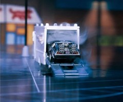 Back to the Future Time Machine SDCC Exclusive 40th Anniversary Hot Wheels Set