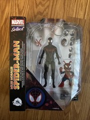 🕷️Marvel Select Miles Morales Spider-Man + Ham Duo Disney D23Expo NEW/SEALED