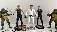 Cobra Kai 3 Figures Johnny, Daniel, Kreese and TMNT Leonardo – Rafael Lot ⭐️