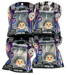 4x STAR WARS DOORABLES HYPER PEEK EXCLUSIVE BLING BAG w/ CARD DISNEY AUTHENTIC