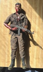 Sideshow Platoon Vietnam 1/6 Custom Chris Taylor Hot Toys Figure