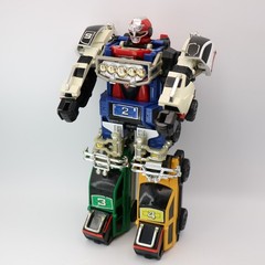 Power Rangers TURBO Carranger DX RV ROBO MEGAZORD Turbo Megazord Bandai
