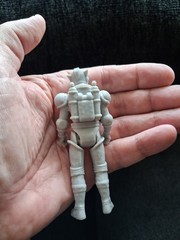 Star Wars Galactic Funk Meco Custom 3.75″ DIY 5 POA 2 Figure Set Unpainted diy