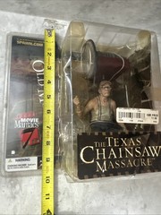 2004 McFarlane Texas Chainsaw Massacre Old MONTY Movie Maniacs New Fast Ship