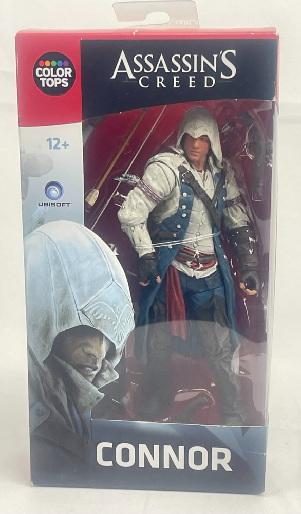 Mcfarlane color tops #5 Assassin’s Creed series 2 Connor Figure sealed 2016