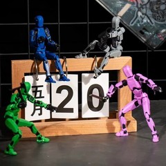 Titan13, Dummy 13, T13 Action Figure,Toy Robot, 3D Printed