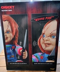 24” ANIMATRONIC ROBOT CHUCKY TALKS Doll Good Guys CHILDS PLAY New in Box