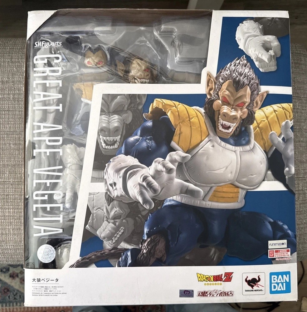SH Figuarts Great Ape Vegeta Dragon Ball Z Bandai Tamashii Nations Figure