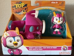 Playskool Top Wing PENNY’S AQUA WING Figure & Vehicle Set NIP