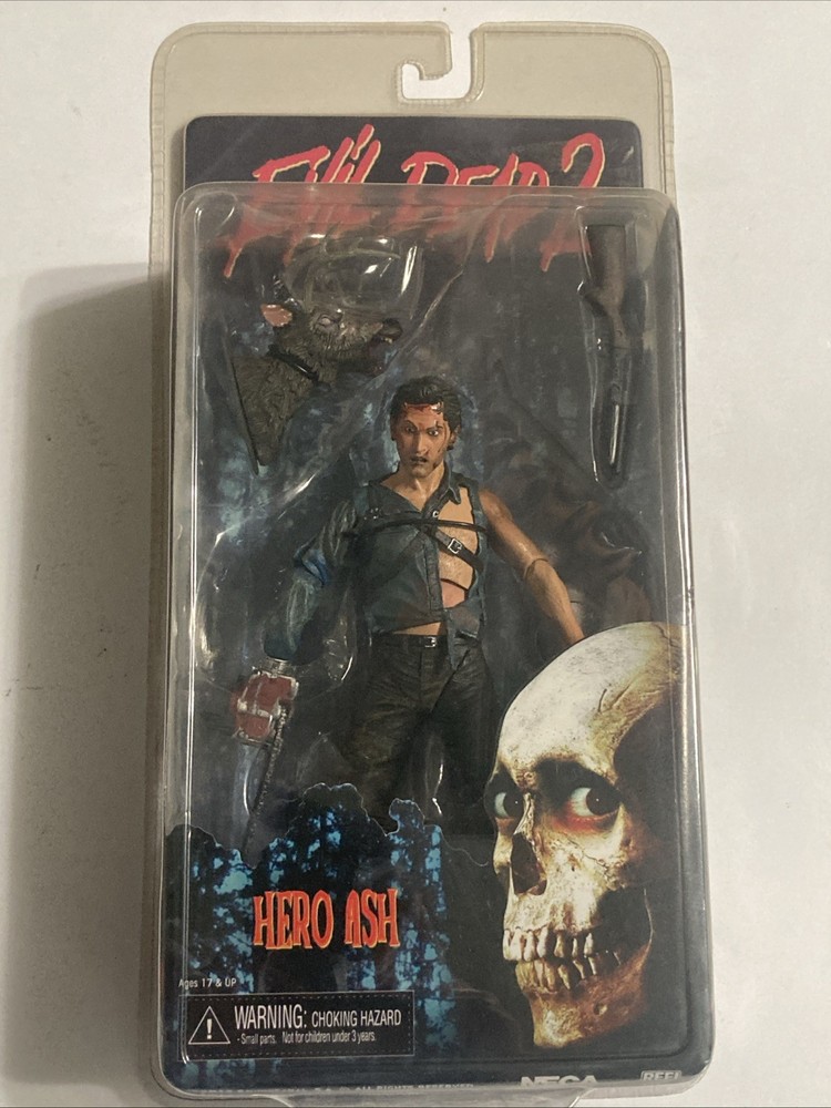 Evil Dead 2 NECA 2012 Hero Ash 7″ Figure Reel Toys New Sealed Package