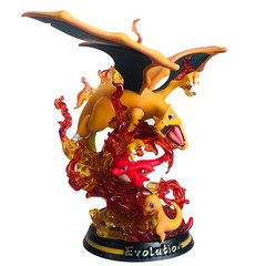 Collectible Figure Luminous Charizard Charmeleon Charmander Evolution
