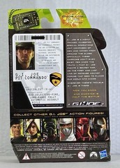 GI JOE THE RISE OF COBRA MOVIE G.I. JOE PIT COMMANDO COVERT MILITARY FORCE