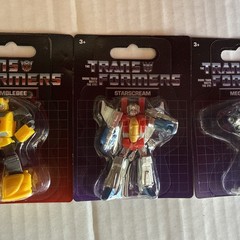 COMPLETE Set / Bundle / Lot of 5 Hasbro Transformers 2.5” Mini Figures New