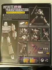 IT-01 KO Transformers TF MP-36 Megatron + Head Upgrade Kit, Toyhax US SELLER !