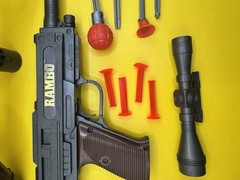 1985 ARCO V The Original Series P.38 Target RAMBO