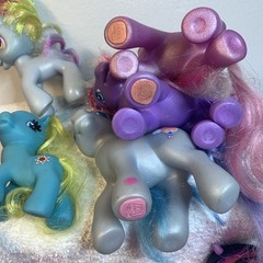 Various My Little Pony Toy Figure LOT Vintage & New Generation Over 25 Pony Lot
