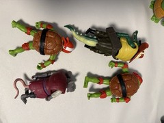 Lot of 25 TMNT Mutant Mayhem Action Figures + Weapons Accessories