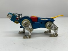 2 Vtg 1981 Y&K Japan Voltron Lions Yellow Blue Lion Diecast Toy GB-36 AsIs Parts