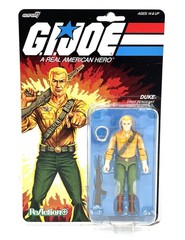 Super7 G.I. Joe Duke First Sergeant O-Ring Action Figure Carded 3.75”