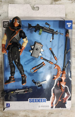 Fortnite Action figures Lot 2 Seeker & Sentinel (Dark) 8 piece w/ box Jazwares