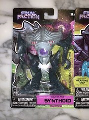 Final Faction KHARN SYNTHOID Action Figure & Hive class DRONE Action Figure NIP
