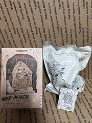 POP MART x Hirono Mist-Walker Series Plush Pendant Figure The Wingless Follower