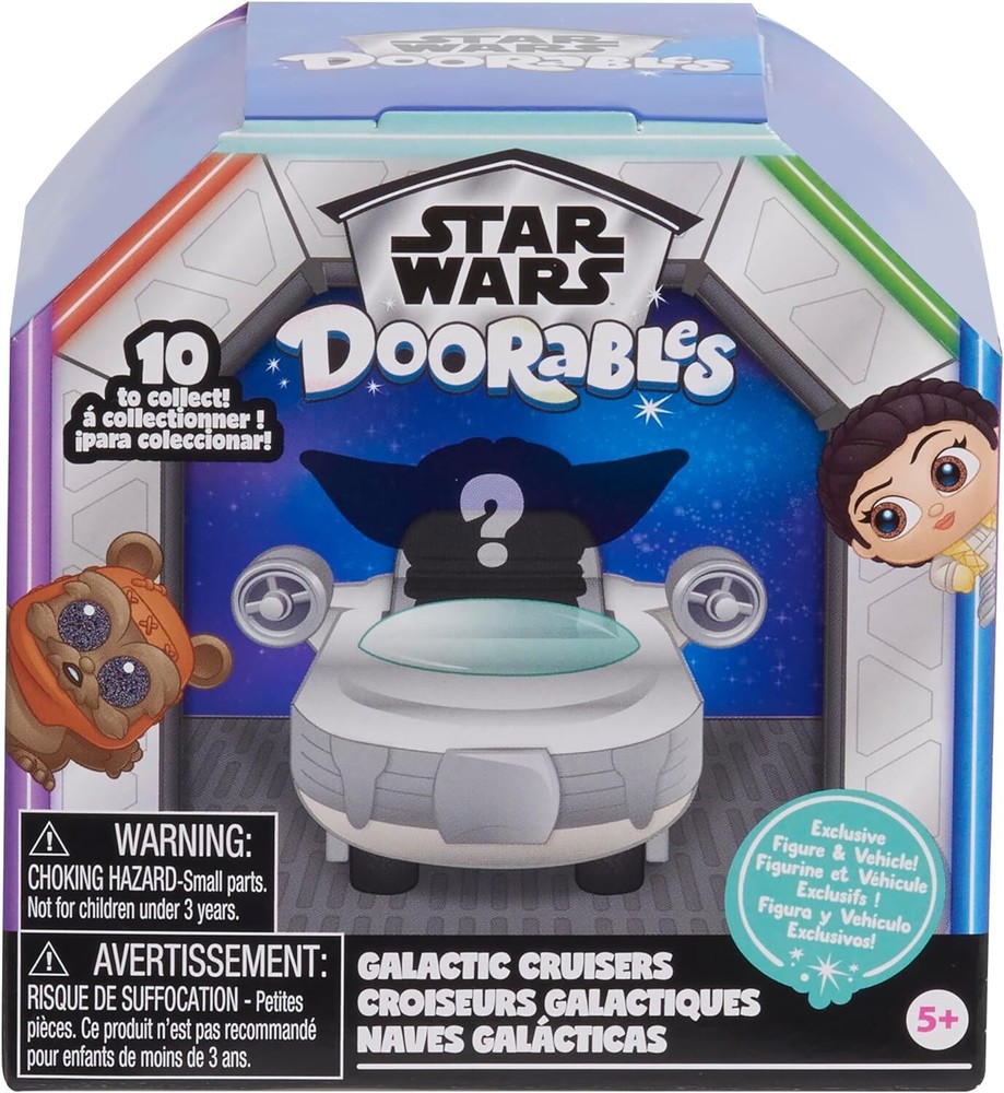 2 pk sealed Star Wars Doorables Galactic Cruisers, Collectibl Figures & Vehicle