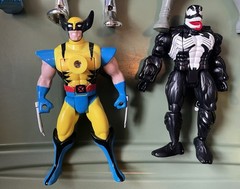 Vintage Marvel Toybiz 10″ Deluxe & 6-7″ Figures Lot of 8 From 90’s LOOK!