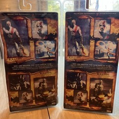 NECA Player Select God Of War 2 Bundle Kratos w/Blades Of Athena & Golden Fleece